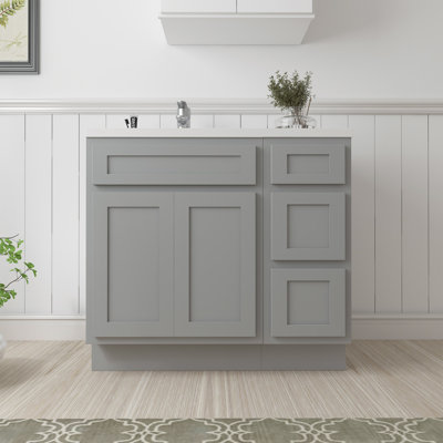 36'' Single Bathroom Vanity Base Only