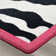 Alminus Zebra Glam Animal Print Area Rug