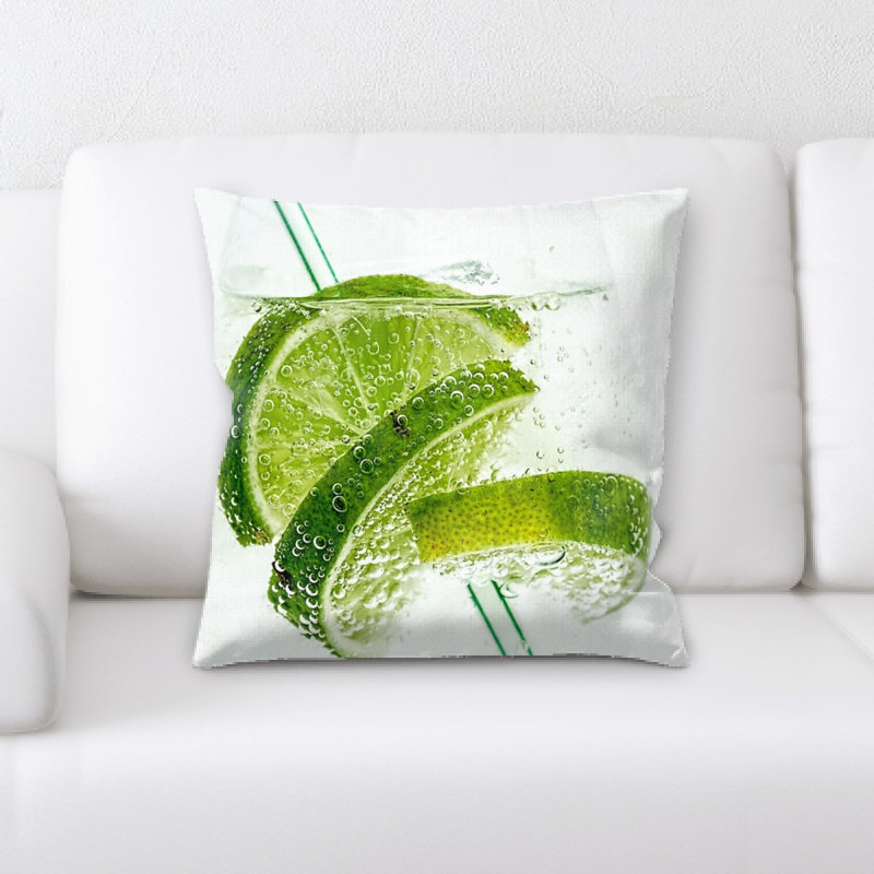 Coussin lime