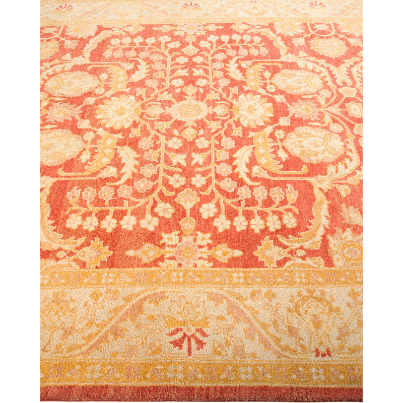 Tykiana One-of-a-Kind 6' 1" X 8' 10" Hand Knotted Area Rug
