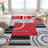 Washable Area Rug Modern Geometric Accent Rug, Non-Slip Contemporary Floor Mats, Stain-Resistant Soft Low Pile Indoor Carpet for Bedroom, Nursery, Living Room-1545379880-1551697583
