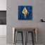Art mural en verre acrylique «Indigo Sea Treasure I» par Carol Robinson-101633256