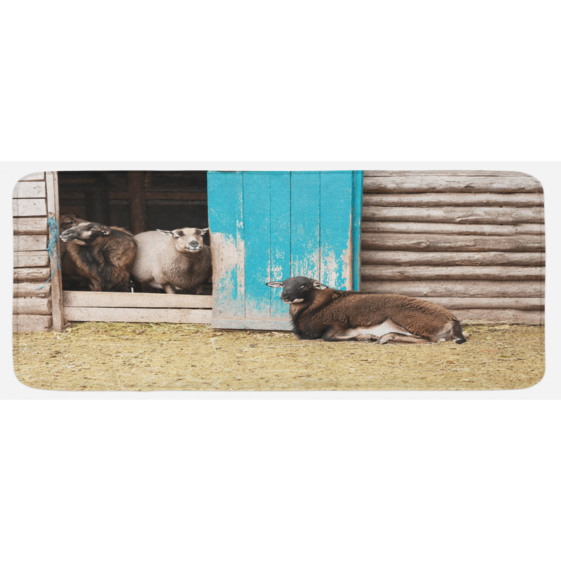 Tapis de cuisine pour animaux de ferme