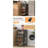 4-Tier Kitchen Storage Cart With Wood Top And Drawers-618820164