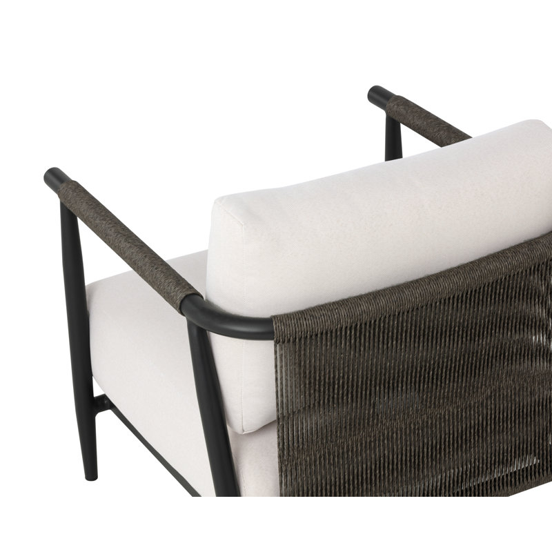 FAUTEUIL MUROS - ÉCRAN DE PALE, Noir