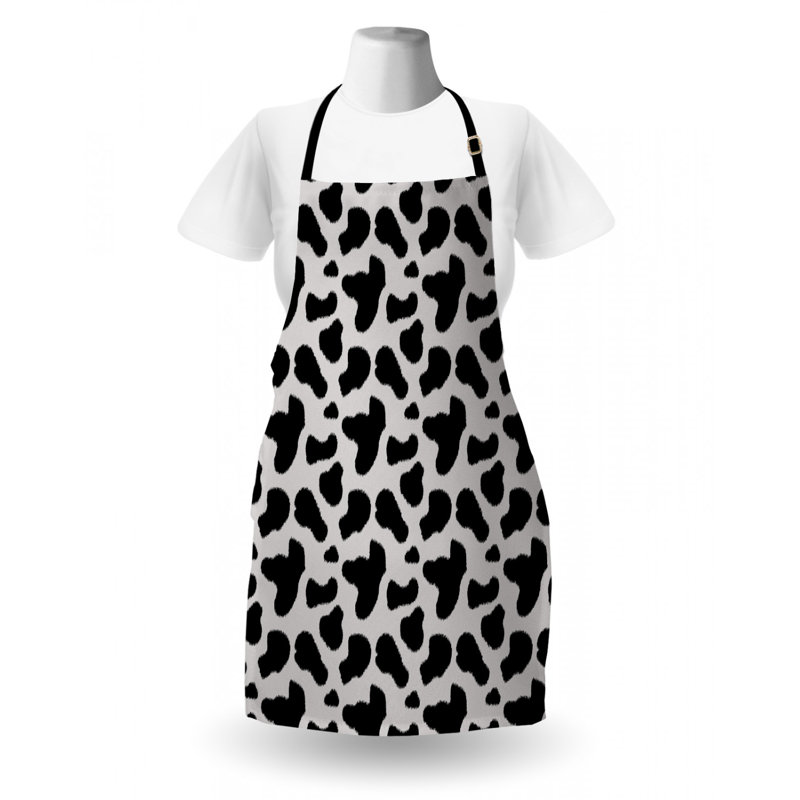 Tablier à imprimé de vache