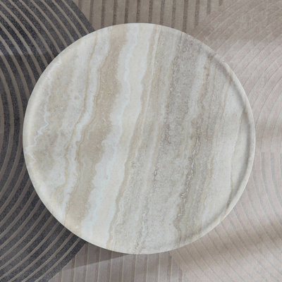 Round Coffee Table with sturdy base