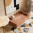 Modern Floor Sofa with 2 Pillows-1601972715-1601972716