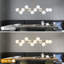 Lustre 12 lumières à intensité variable lustre moderne