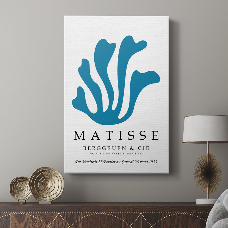 Matisse Lxxxx, reproduction encadrée - galerie Cavas, H 12 po x l 8 po