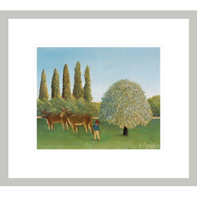 Meadowland by Henri Rousseau -Framed Giclee Print