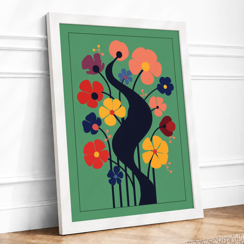 Blooming Tree Botanical - Print, A3 - 42.0 x 29.7 cm, White
