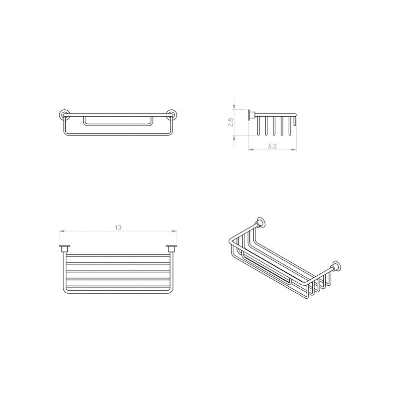 Panier de douche Likens