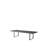 Borghese Oak Solid Wood Top Metal Base Dining Table-38230531-38230532