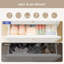 Ensemble de 10 tiroirs de rangement pour commode pour vêtements de bébé, sous-vêtements, organisation de garde-robe pliable et bacs de rangement, beige-1030425477