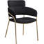 Chaise en velours Yara-75000001