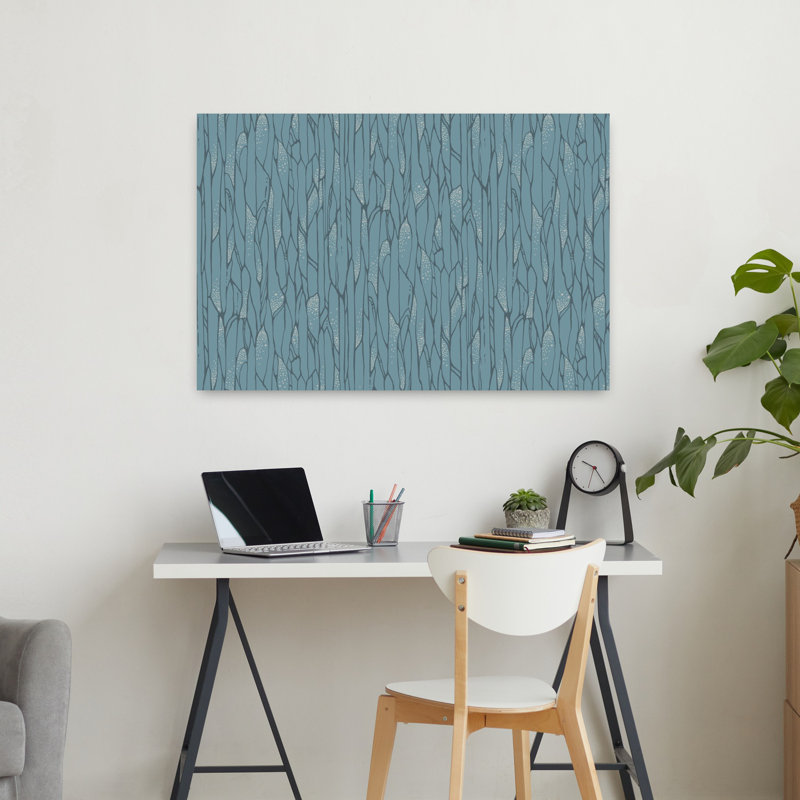Art contemporain contemporain abstrait, 24" H x 36" W