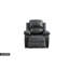 Fauteuil inclinable manuel standard en faux cuir Aloisa