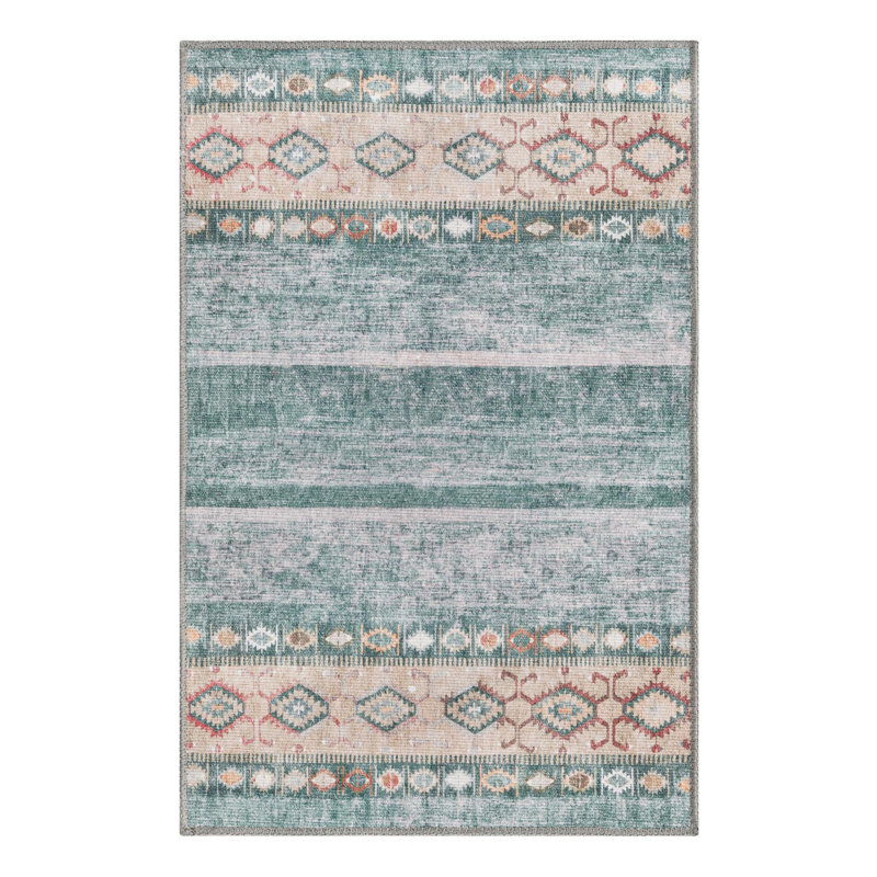 Arvene Chenille Geometric Indoor Rug, Rectangle 2' x 3'