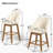 Havant Upholstered Counter & Bar Stool with Solid Wood Frame-1742926636-1742926637