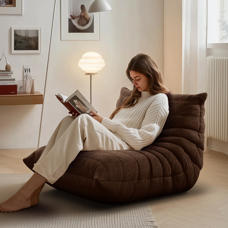 Fauteuil à billes sans accoudoirs, canapé et méridienne en mousse à mémoire de forme, canapé au coin du feu, fauteuil à billes avec compression