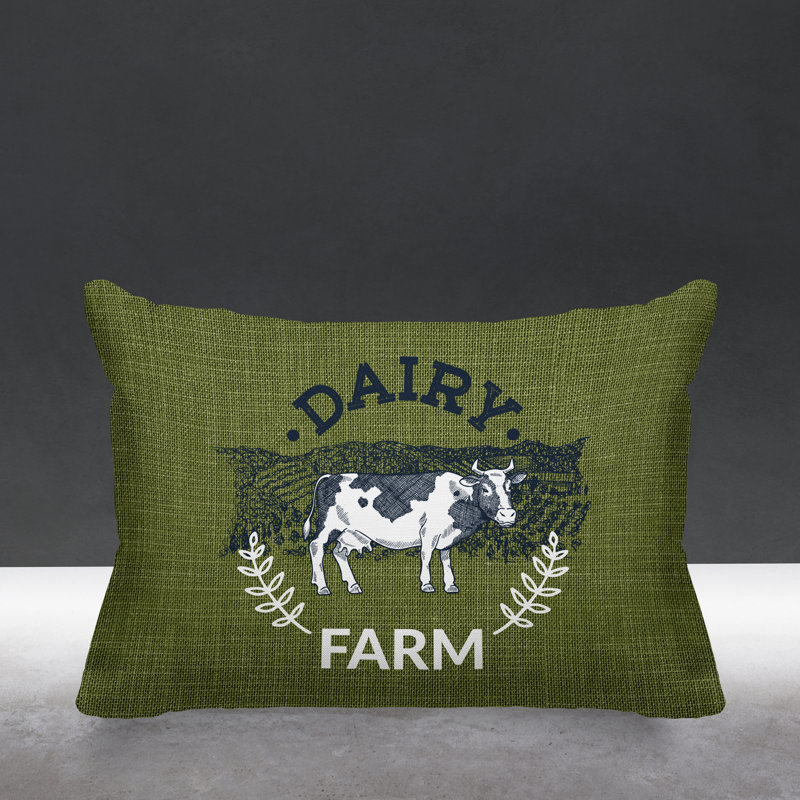 Oreiller intérieur / extérieur Bety Barnyard, Vert