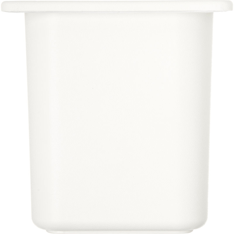 Carlisle Food Service Products Coldmaster® Rectangle Plastic Food Storage Container, White