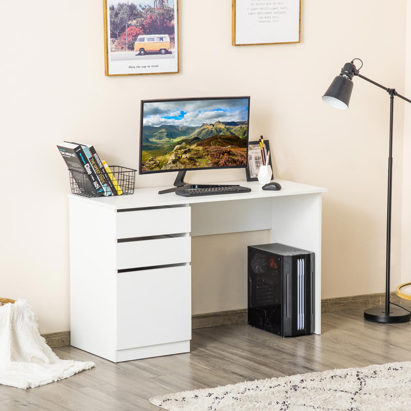 Bureau d'écriture moderne avec tiroir de rangement