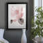 Blush Bloom I - peinture sur toile encadrée-890136609-890136622