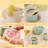 Wooden Tea Party Set for Kids, 15pcs Preschool Play Kitchens