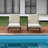 SeeHill Pool Lounge Chair, Aluminum Outdoor Chaise Lounge with Thick Cushion, Outdoor Lounger Pool Furniture with 6-Position Adjustable Backrest, Patio Lounge Chair for Outside, Deck-1740688308