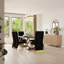 7 Piece Luxury Dining Table Set With 6 Velvet Dining Chairs-2035592075-2035592074-2035592124