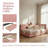 Durable Upholstered Storage Daybed Twin/Full Size with 2 Drawers - No Box Spring Needed-8498290-8498289