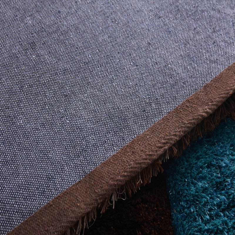 Thionville Abstract Indoor Rug, Round 7'