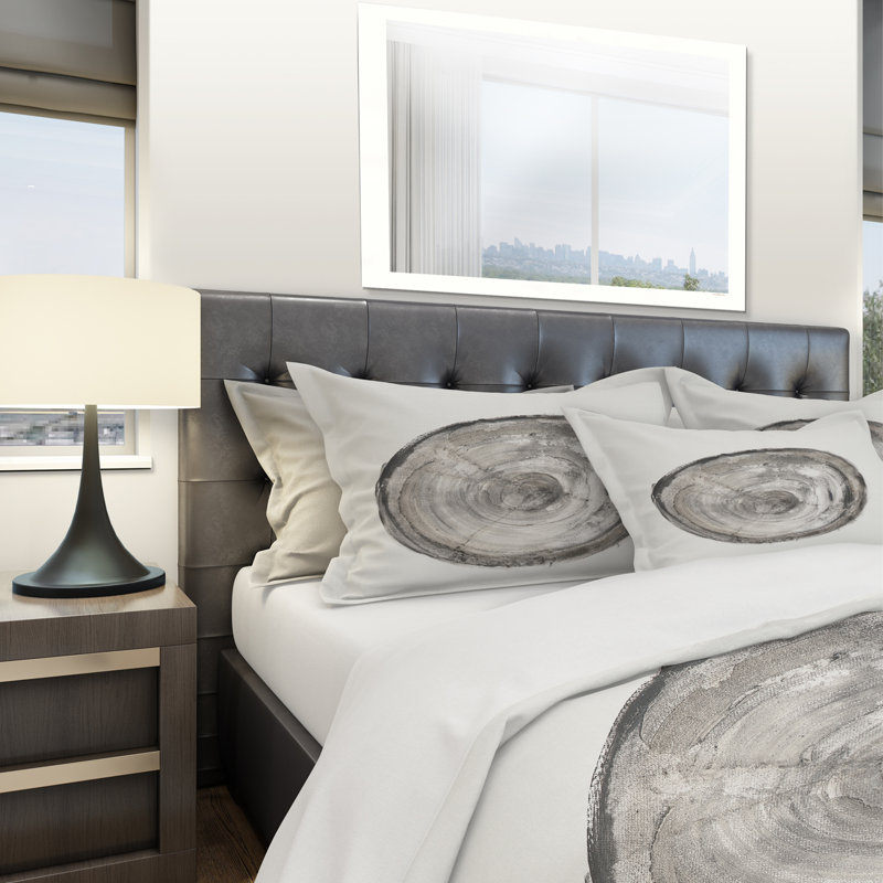 Ensemble de housse de couette circle natural elements iii, Housse de couette double / grand et 2 taies