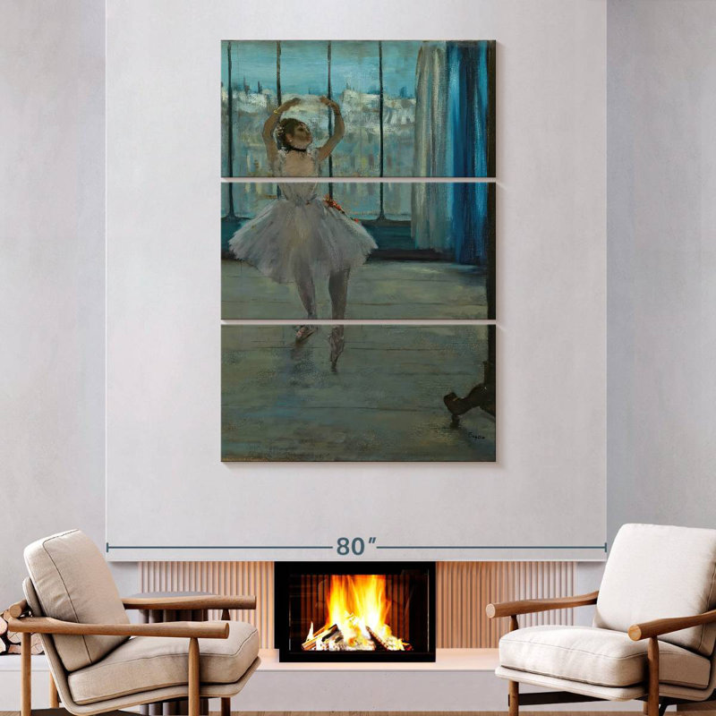 Enn Dancer posant pour un photographe, H 74 po x l 48 po