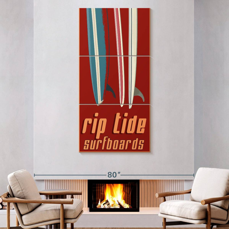 Rip Tide, 80" H x 39" W