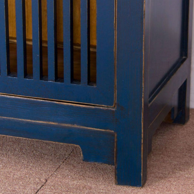 Meuble télé Retro Creative, Bleu très foncé