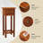 Amber-Rae Aivree 1 -2 Tier Slim Nightstand With Drawer And Shelf-894297643