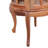 End Table Glass Display Cabinet Side Table Natural Solid Wood Mahogany-1736340693