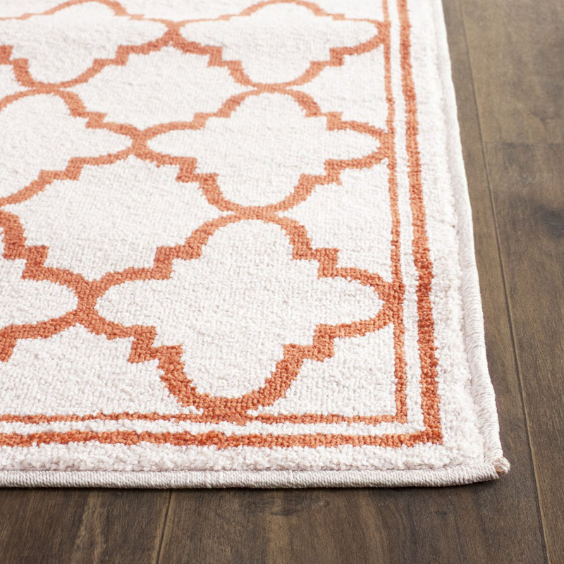 Dayana Geometric Hand Woven Area Rug, Square 213 cm