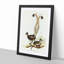 Lyrebird by Elizabeth Gould - Picture Frame Painting Print-55577442-55577441