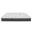 Matelas simple Nyon, mousse matelassée, plateau serré, housse en bambou blanc 7 po