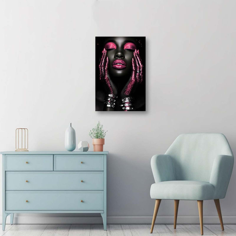 Wrapped Canvas Print, Red