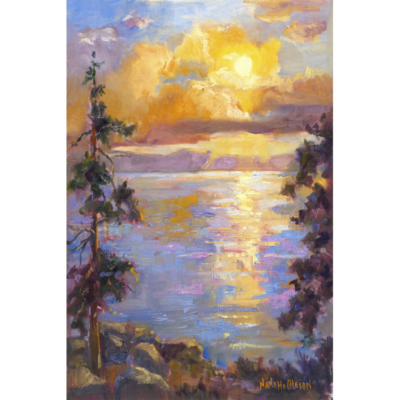 Western Vistas I, H 36 po x l 24 po x P 1 po