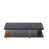 Plateau noir / base brune
