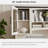 Eiyanna 76" High Computer Desk Bar Cabinet with Hutch-820210456