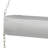 Two Tier White Metal Hanging Wall Planter