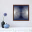 Silver Sunburst On Blue II by Abby Young - Print on Canvas-1434987281-1413601529