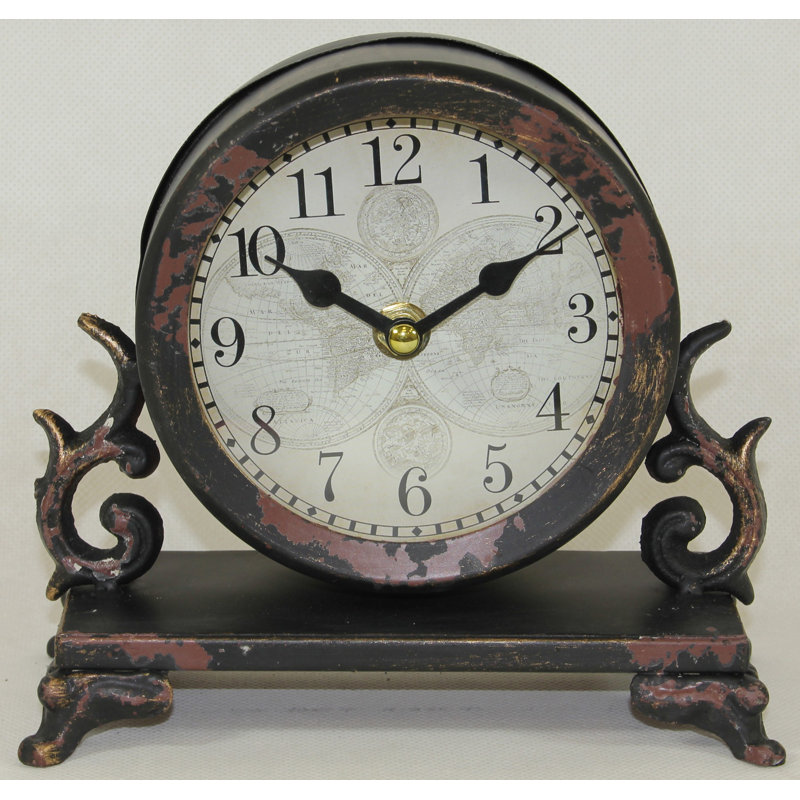 Soria Metal Wall Clock
